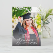 Trendy Graduation Party Invitation