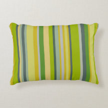 Trendy green bamboo coloured striped pattern