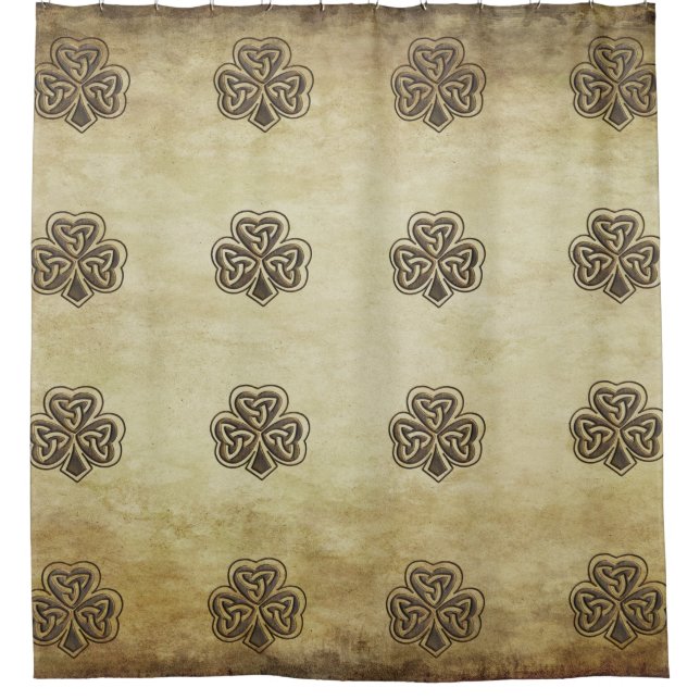 Trendy grundge Irish lucky shamrock (Front)