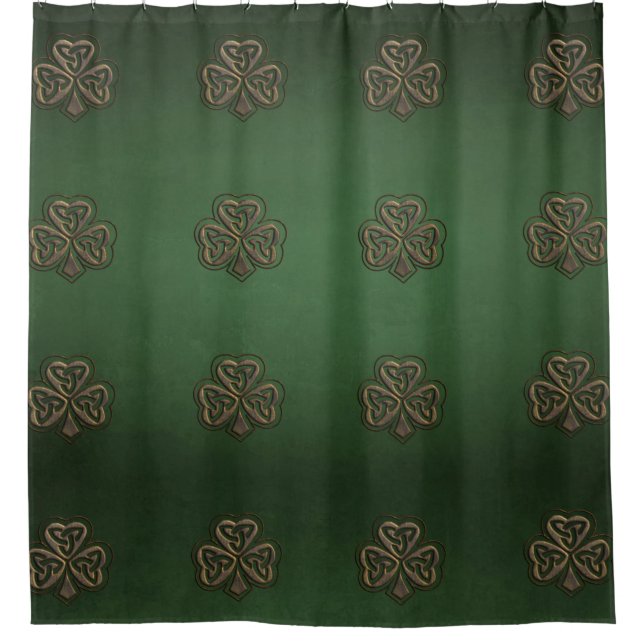 Trendy grundge Irish lucky shamrock (Front)