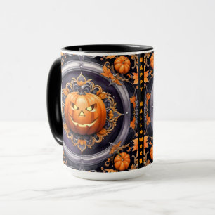Trendy Halloween Pumpkin Autumn Collection Mug