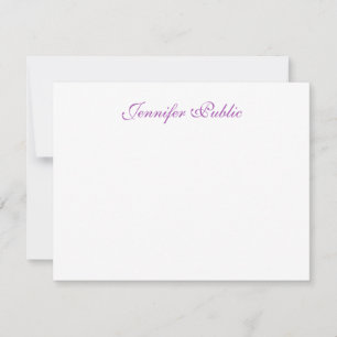 Trendy Handwritten Script Name Simple Template