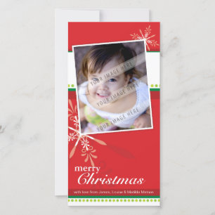 TRENDY HOLIDAY PHOTOCARD :: brightlyflaked 5P Card