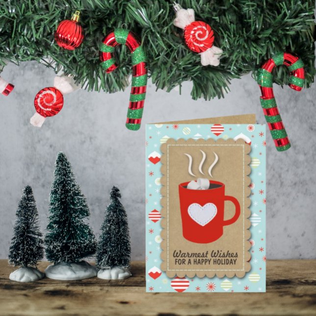 Trendy Holiday "Warmest Wishes" Christmas (Creator Uploaded)