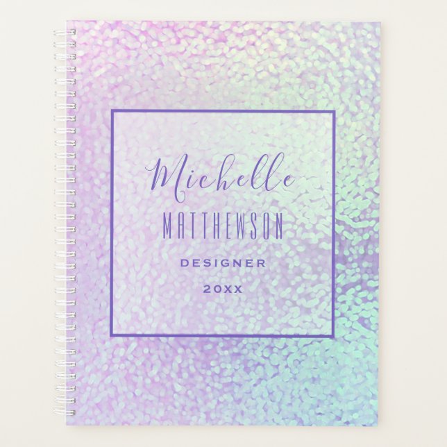 Trendy Holographic Professional Chic Business 2024 (Devant)