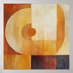 Trendy Home Makeover Midcentury Wall Art Poster
