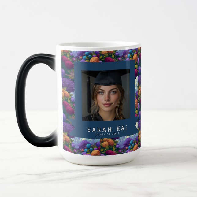 Trendy Hydrangea Flower Certified Doctor Magic Mug (Left)