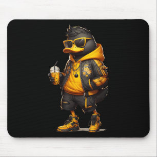 Trendy Hype Boba Duck Cool Bubble Milk Boba Tea Me Mouse Pad