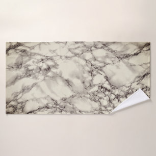 Trendy Ivory Marble Stone - Luxury Bath Towel