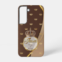 Trendy Jesus Neutral Gold Crown King of Kings
