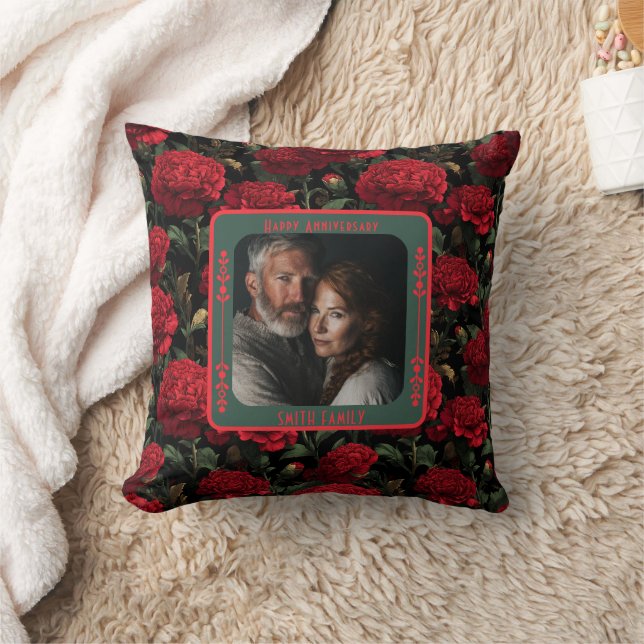Trendy Keepsake 30Th Anniversary Throw Pillow  (Blanket)