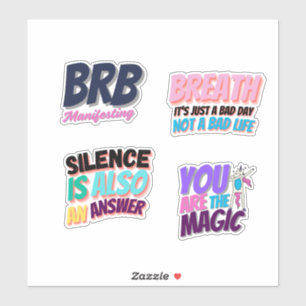 Trendy Laptop Sticker – Aesthetic Vinyl  Sticker 