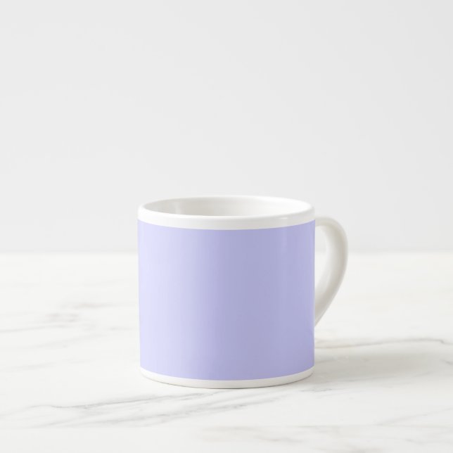 Trendy Lavender colour ready to customize Espresso Cup (Front Right)
