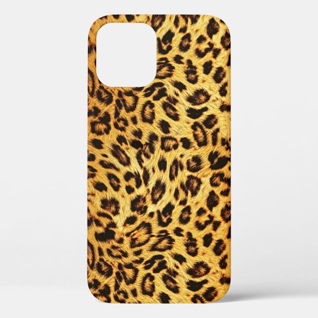 Trendy Leopard: Skin Design Pattern. Case-Mate iPhone Case (Back)