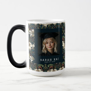 Trendy Lilies Floral Senior Year Grad Magic Mug