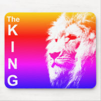 Trendy Lion Head Pop Art Picture The King Template
