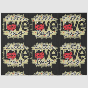 Trendy Love Bug Valentines Day Tissue Paper