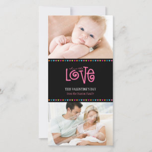 TRENDY LOVE PHOTOCARD :: LOVELETTERS 2P HOLIDAY CARD