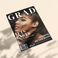 Trendy Magazine Cover | Graduation Party