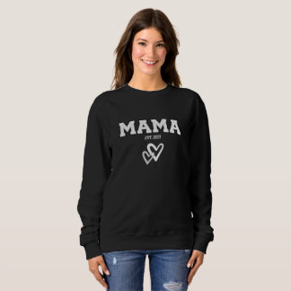 Trendy MAMA personalized sweatshirt