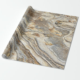 Trendy  Marble Granite Stone Texture Wrapping Paper