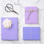 Trendy Mauve Pink Vista Blue Solid Colour Trio Wrapping Paper Sheet<br><div class="desc">A modern combination of mauve,  pink and vista blue gift wrap for your events,  important milestones and happy celebrations.</div>
