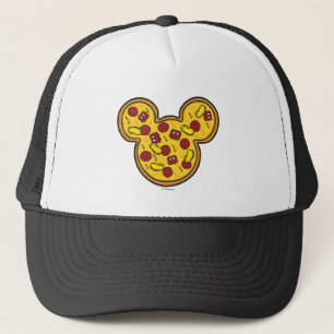 Trendy Mickey   Head-Shaped Pizza Trucker Hat