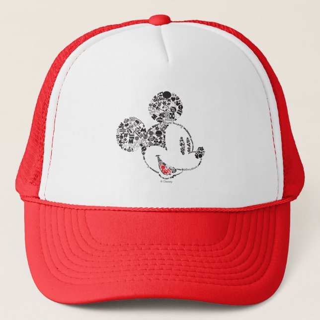 Trendy Mickey | Icons & Phrases Trucker Hat (Front)