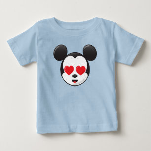 Trendy Mickey   In Love Emoji Baby T-Shirt