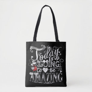 Trendy Mickey   Today Is Going To Be Amazing Tote Bag
