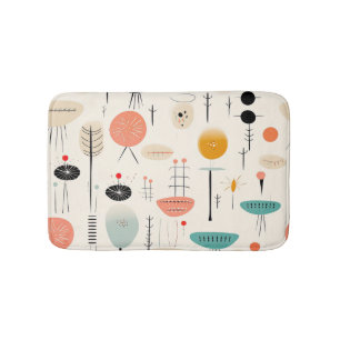 Trendy Mid Century Bath Mat