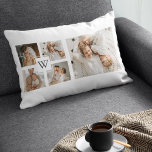 Trendy Minimalist Collage Fathers Photo Daddy Gift Lumbar Pillow<br><div class="desc">Looking for a unique and stylish way to honour the father figure in your life? Check out our trendy minimalist collage featuring a collection of beautiful photographs of dads. With its clean lines and elegant design, this collage is the perfect way to showcase the special bond between fathers and their...</div>