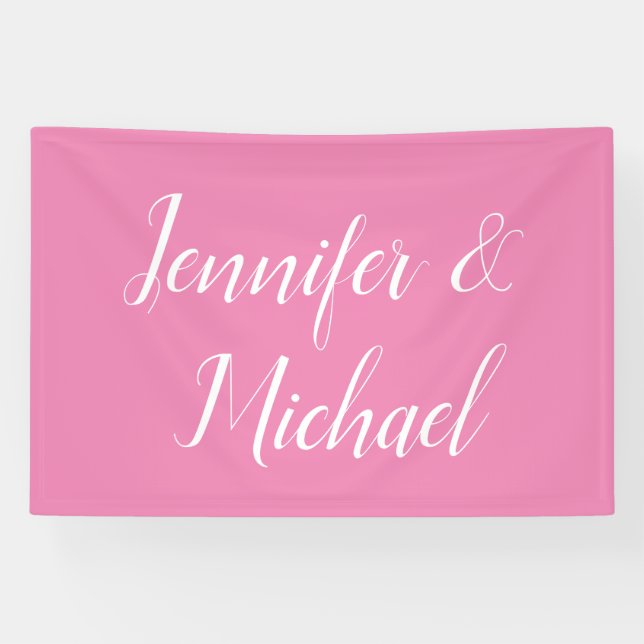 Trendy Minimalist Modern Plain Simple Pastel Colou Banner (Horizontal)