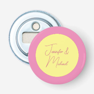 Trendy Minimalist Modern Plain Simple Pastel Colou Bottle Opener