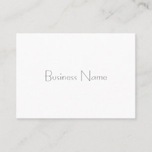 Trendy Minimalist Template Professional Elegant Business Card