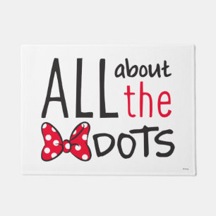 Trendy Minnie   All About The Dots Doormat