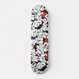 Trendy Minnie   Classic Pattern Skateboard