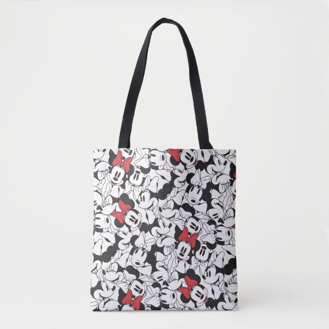 Trendy Minnie | Classic Pattern Tote Bag (Front)