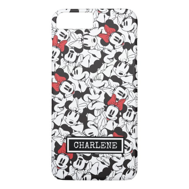 Trendy Minnie | Classic Pattern | Your Name Case-Mate iPhone Case (Back)