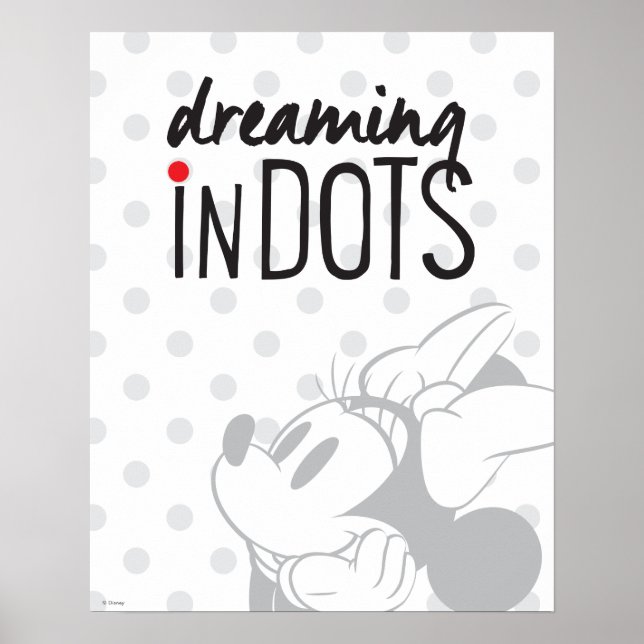 Trendy Minnie | Dreaming In Dots Poster (Front)