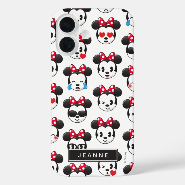 Trendy Minnie | Emoji Pattern Case-Mate iPhone Case (Back)