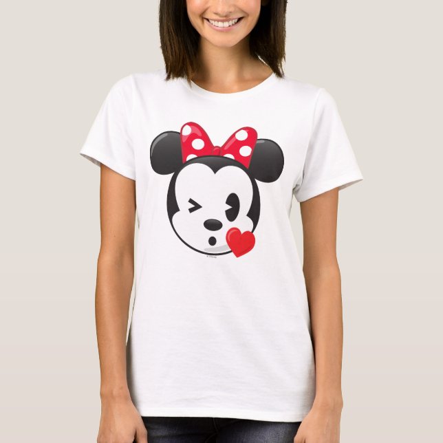 Trendy Minnie | Flirty Emoji T-Shirt (Front)