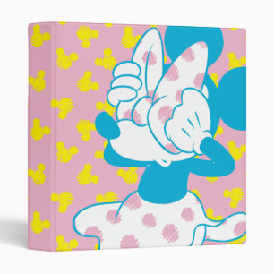 Trendy Minnie Peek A Boo Binder
