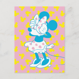Trendy Minnie   Peek A Boo Postcard