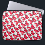 Trendy Minnie | Polka Dot Bow Pattern Laptop Sleeve<br><div class="desc">A pattern featuring Minnie's famous polka dot bow</div>
