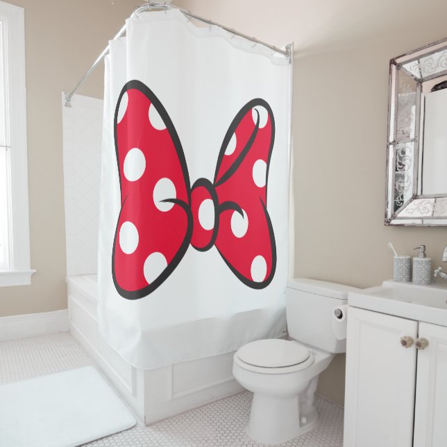 Trendy Minnie | Red Polka Dot Bow (In Situ)