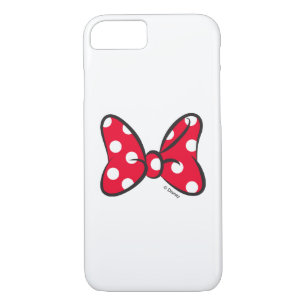 Trendy Minnie   Red Polka Dot Bow Case-Mate iPhone Case