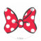 Trendy Minnie | Red Polka Dot Bow