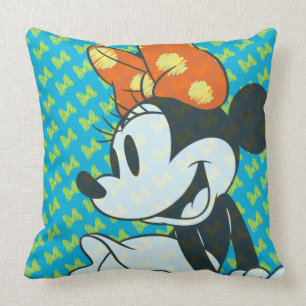 Trendy Minnie   Shy Pose Throw Pillow