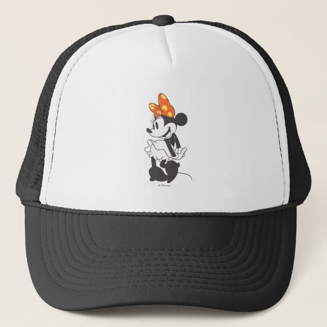 Trendy Minnie | Shy Pose Trucker Hat (Front)